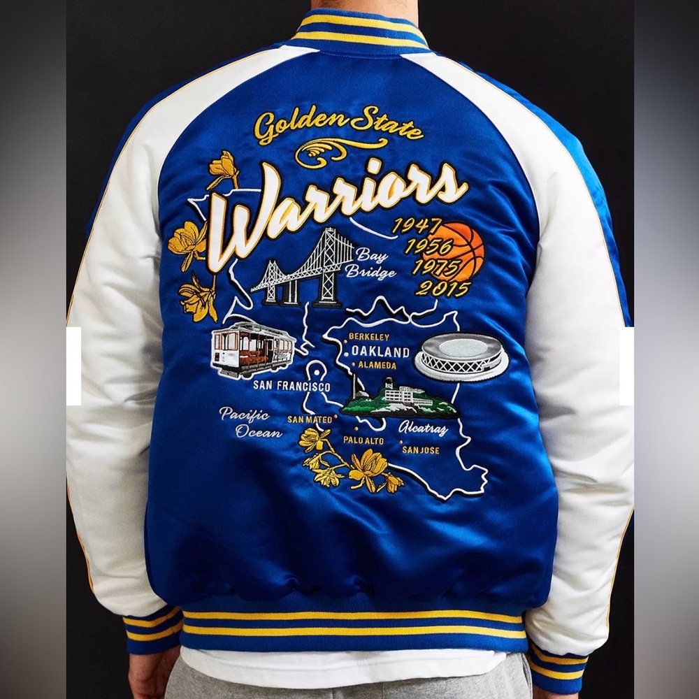 Golden State Warriors x Urban Outfitters Puffer Jacket